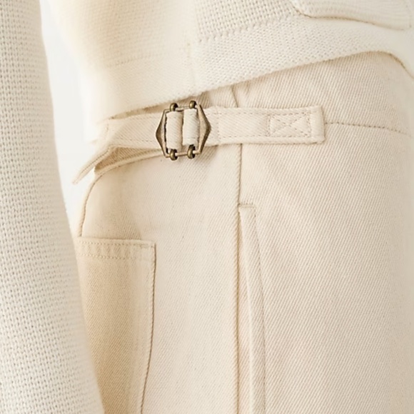 J. Crew Point Sur side-tab trouser in Ecru wash - Picture 3 of 5